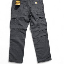 Carhartt BN4200-M Force Relaxed Fit Ripstop Cargo Pants Gray 36x32