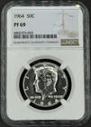 1964 PROOF KENNEDY SILVER HALF DOLLAR NGC PF69 03XG26