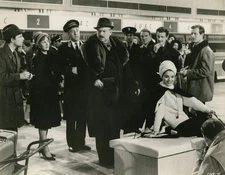 Anthony Asquith THE V.I.P.S Nine photographs from the 1963 film #132580