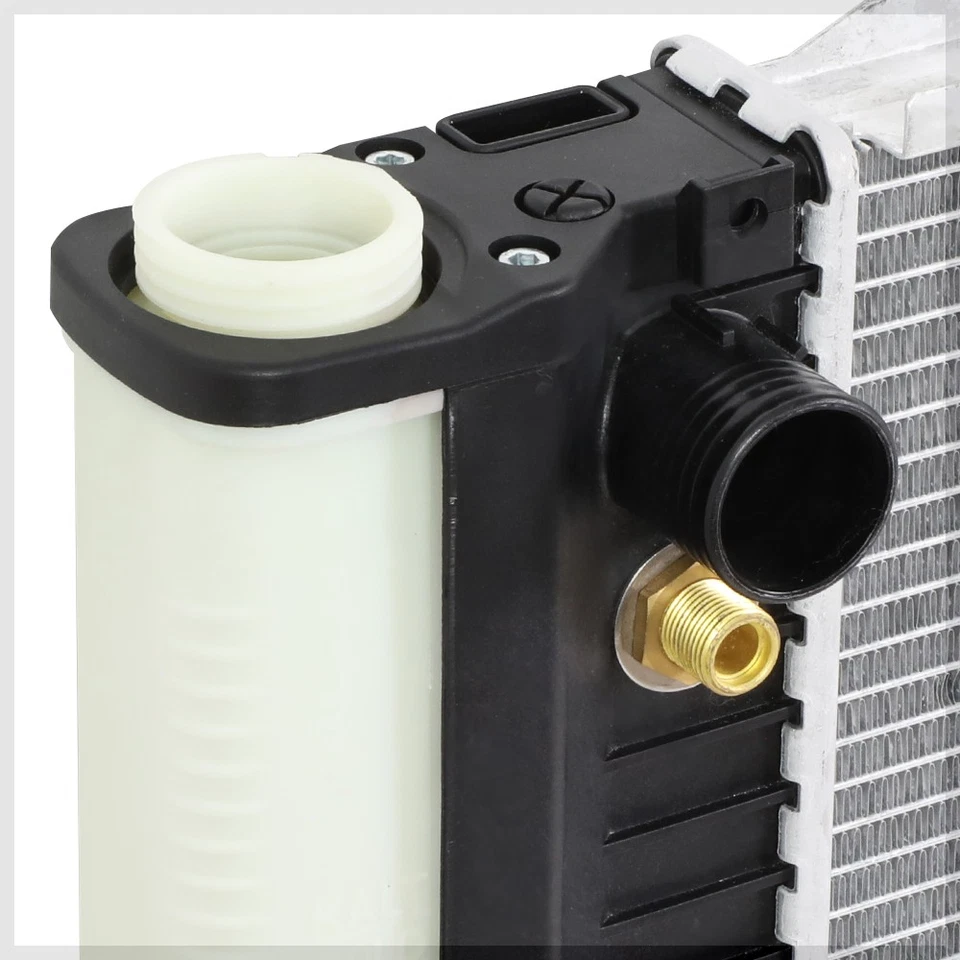 Radiador de refrigeración de núcleo de aluminio repuesto OE para 89-95 BMW 525i/525it dpi-979 Foto 4 de 4