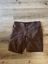 Kuhl Mens Brown Outdoor Hiking Chino Shorts Size 38