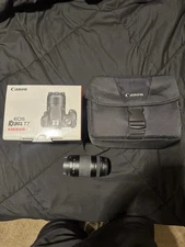 Canon Rebel T7 Bundle Two Lenses, Case, Accessories