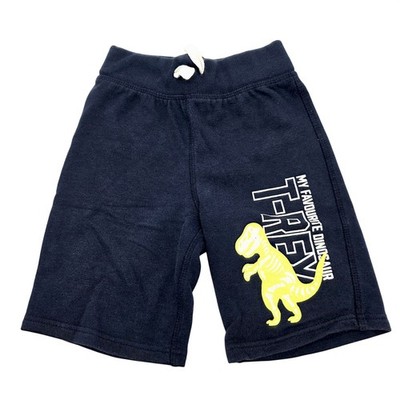dopodopo Jungen Shorts Dunkelblau Dinosaurier Print Gr. 110-116