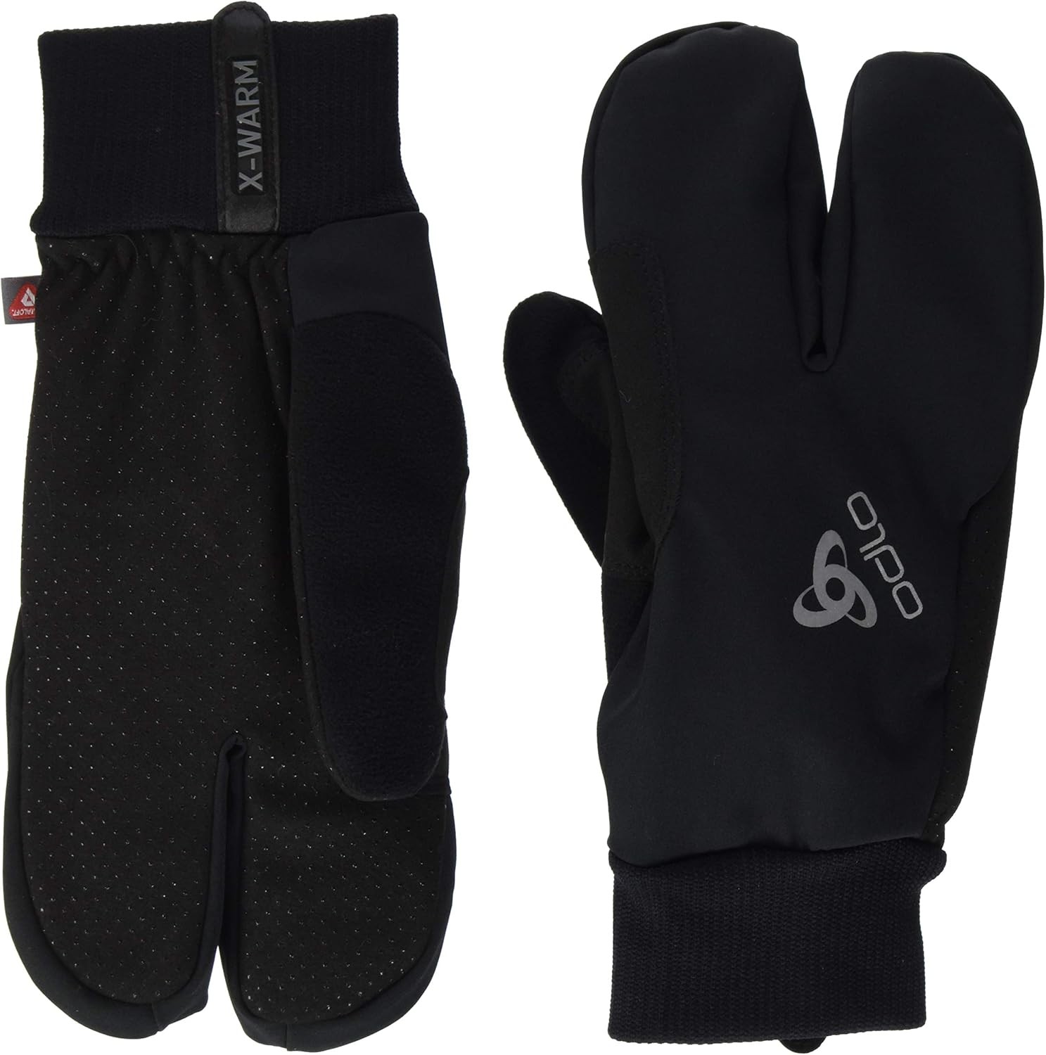 Guantes largos ODLO Finnfjord X-Warm talla L negros DD161248
