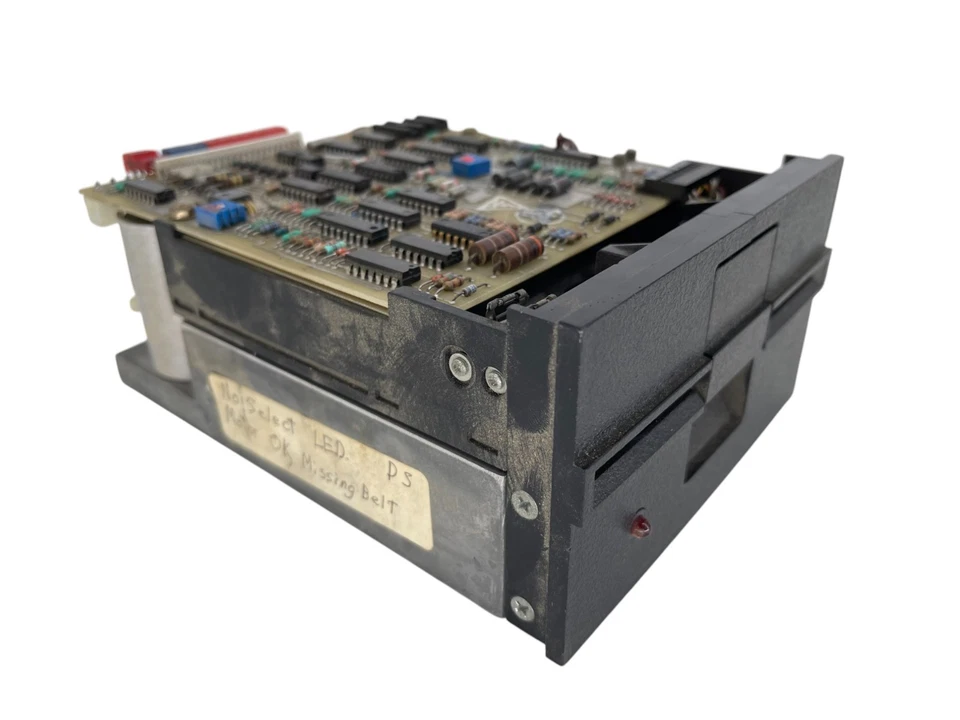 Unidade de disco flexível periféricos magnéticos vintage 5,25 disquete #11 - Imagem 3 de 4