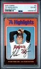 1975 Topps #5 Nolan Ryan Highlights - PSA 6 New Slab Cert# 145698169
