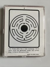 Vintage Mini Ball Maze Game Hong Kong Memories Childhood Pocket Game In Box