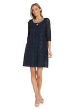 R M Richards 2-Piece Women s Formal Glitter Party Lace Jacket Dress 12 P NWT