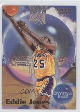 1996-97 Fleer Crystal Ball Eddie Jones #271 0b4