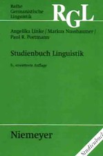 Reihe Germanistische Linguistik: Studienbuch Linguistik - Angelika Linke [Tasche