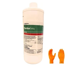 Tordon RTU Cut Stump Killer - 1 Quart by Corteva with USA Supply Gloves