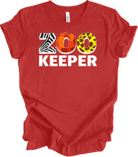 Zoo Keeper Costume Shirt Funny Safari Animal Lover Gift Kids Adult Zoo Trip Tee