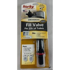 Korky 528MP QuietFill Universal Toilet Fill Valve Fits 99 Percent of Toilets