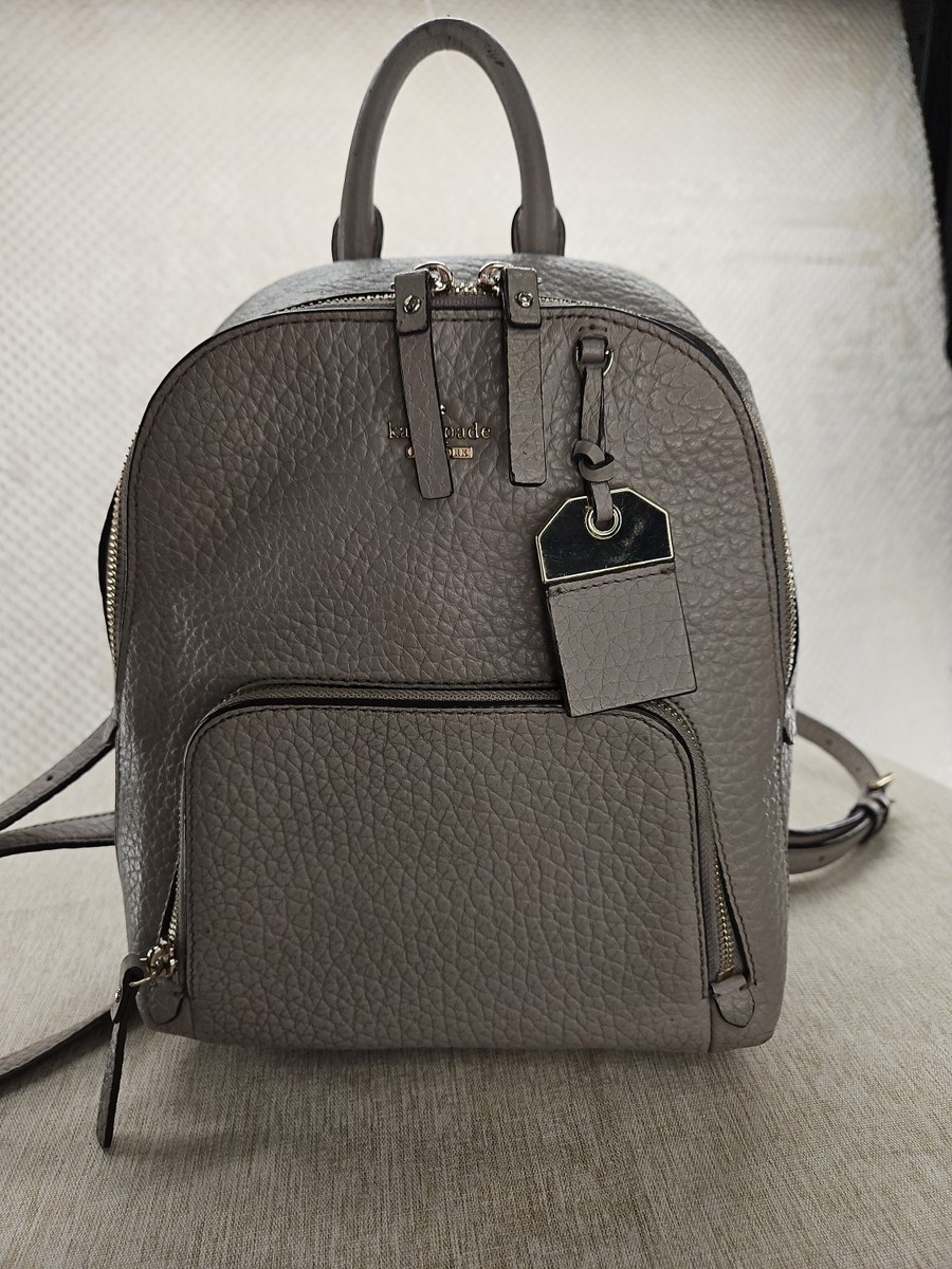 chestnut leather or pleather backpack Blazer No. 278 | Vintage Chestnut Leather Backpack