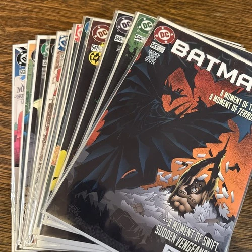 Lot Of Batman Comic Books 90s Vintage. Cataclysm. Aftershock. 543-559