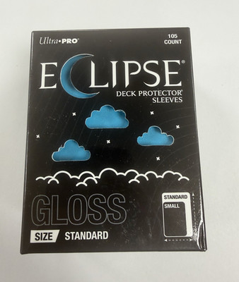 Ultra PRO Eclipse Premium Glossy Standard Card Sleeves 105ct Sky Blue