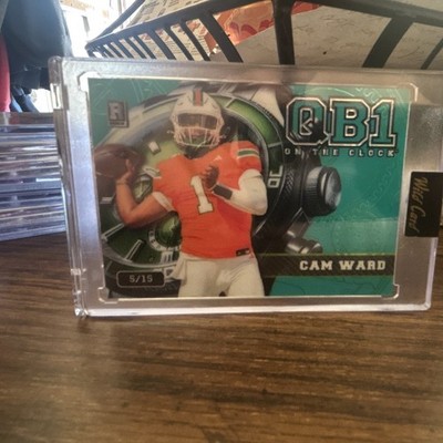 Wild Card 2024 QB1 On the Clock Cam Ward Serial Numbered #OCW-TL-CW3 /15