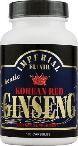 Imperial Elixir (Ginseng Company) Корейский красный женьшень 100 капсул