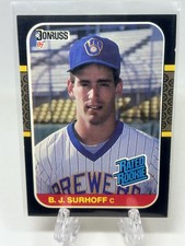 1987 Donruss - Rated Rookie B.J. Surhoff #28 (RC)