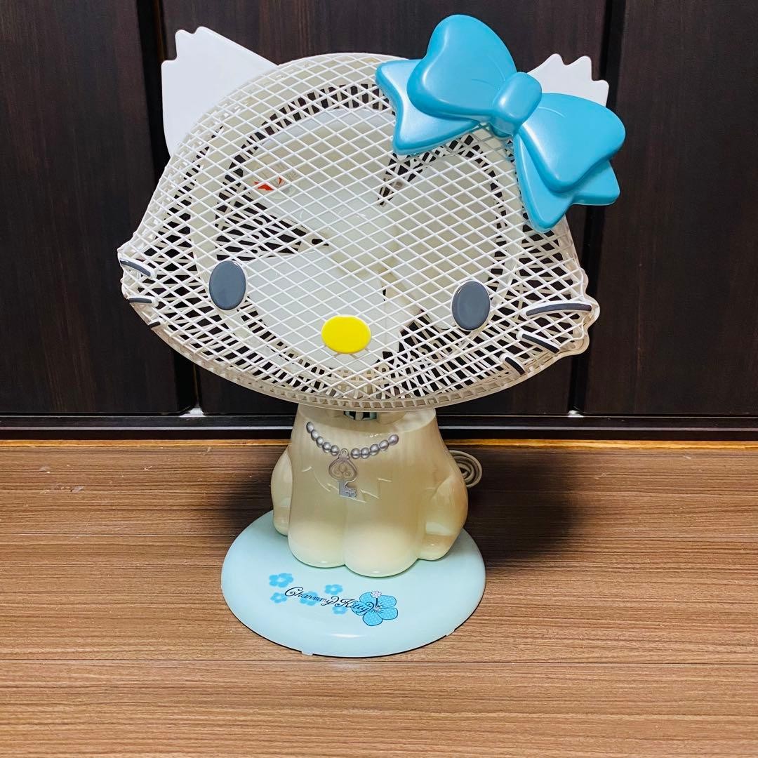 Sanrio Charmmy Kitty Electric Fan 2006 Tested Rare Vintage Hello