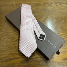LOUIS VUITTON Tie Pink 9 cm New