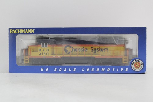Locomotora Bachmann escala HO B&O #4150 Chessie EMD GP40 DC DCC lista probada✔ | Condition: Used