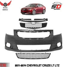 Front Bumper Cover Fascia & Grille For 2011-2014 Chevrolet Cruze With RS Package