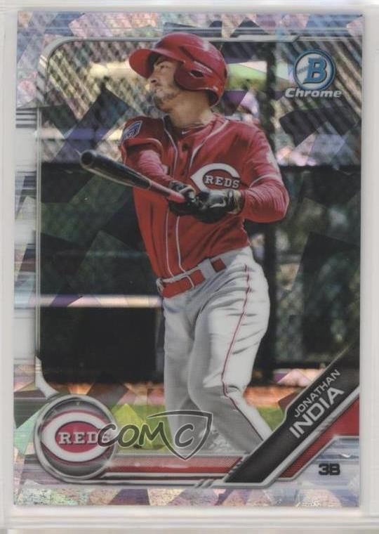 2019 Bowman Chrome Prospects Atomic Refractor Jonathan India #BCP-102 6u5