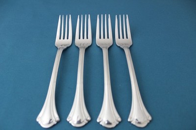 Wallace RESPLENDENCE Salad Forks (Set of 4) 18/10 Indonesia LIGHT USE 6 7/8''