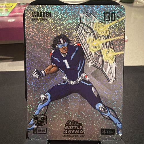 2026 Bo Jackson Battle Arena Warden Steel BATTLEFOIL IBF-271 Can Ward RC