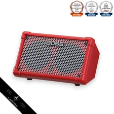 Boss Cube Street II Red 2-Channel Battery Powered Guitar Combo Rare Japan New