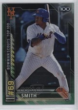 2016 Bowman Scouts' Top 100 Green Refractor 57/99 Dominic Smith #BTP-69 3q5