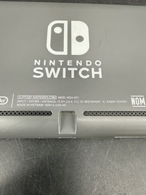 Nintendo Switch Lite Handheld System Gray HDH-001 W/ Charger