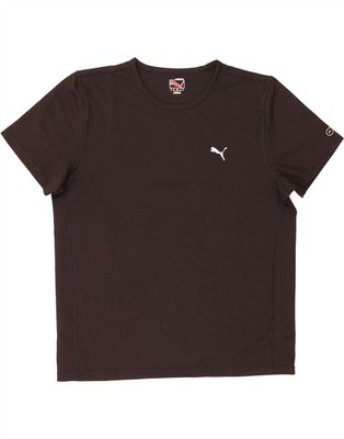 PUMA Mens T-Shirt Top Large Black DR76