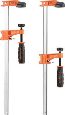 JORGENSEN Profi Schraubzwingen Set 2-tlg., Spannweite 300mm Maultiefe 60mm