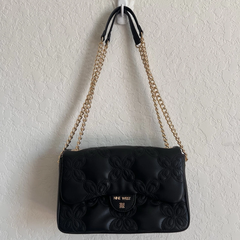 Nine West Cosette Flap Convertible Crossbody Shoulder Bag Sold Out! - Image 2 of 4