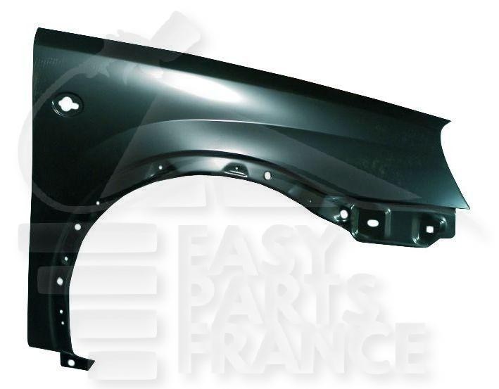 Remplacer l'Aile Avant-Droit Opel Combo 2004-2012 avec Emplacement Feu pour Contrôle Technique