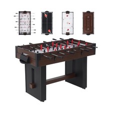 4-in-1 Multi Game Table, 54" Combination Game Table Set, Combo Games Table wi...
