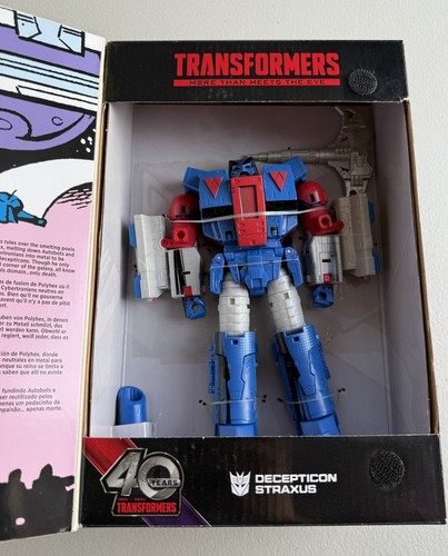 Transformers Generations Comic Edition Decepticon Straxus Hashbro Takara Tomy - Picture 3 of 10