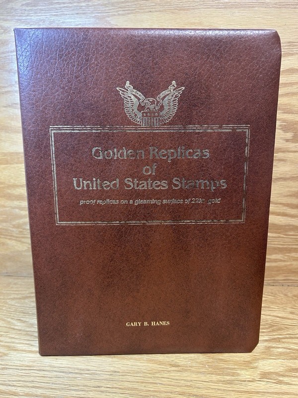 Golden Replicas of First Day Issue Stamps + Album - 22kt gold - 1987-1988