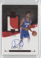 2020 Panini Impeccable Elegance Rookie Jersey Asia 60/88 Daniel Oturu Auto av1