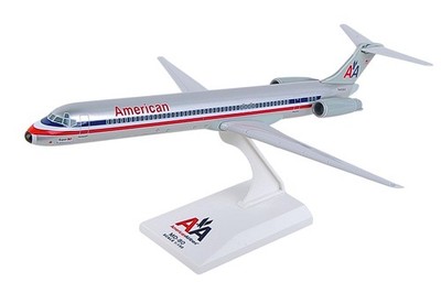 Skymarks SKR087 American Airlines Douglas MD-80 N595AA Desk 1/150 Model Airplane