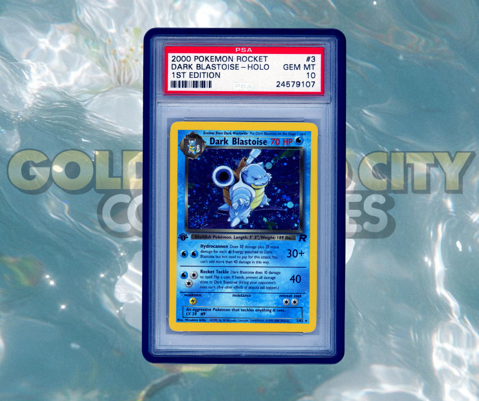 PSA 10 First Edition Dark Blastoise