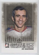2009-10 ITG Between the Pipes Greats Of The Game Ed Giacomin #117 HOF 8tn