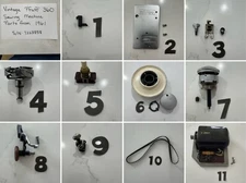 VINTAGE PFAFF 360 SEWING MACHINE PARTS FROM 1961