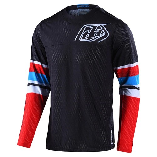 Troy Lee Designs GP Air Warped Red/Black Gear Set 30432700 / 20432700 - Foto 2 di 5