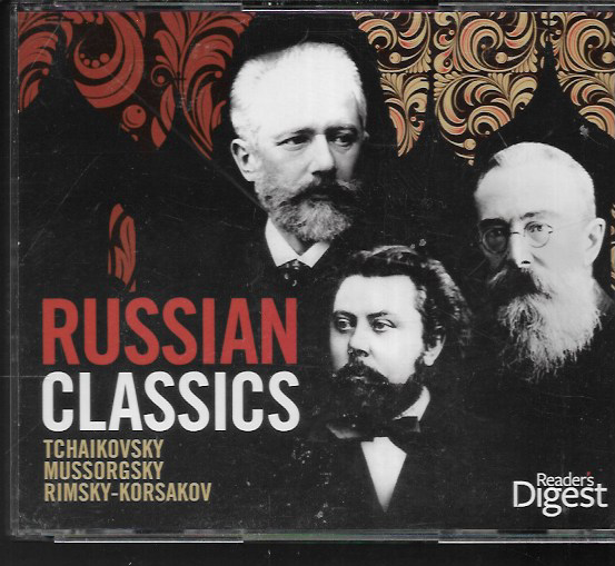 READERS DIGEST RUSSIAN CLASSICS CD BOXSET TCHAIKOVSKY/MUSSORGSKY/RIMSKY KORSAKOV