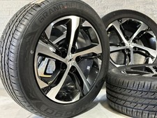 18" CHEVROLET TRAX WHEELS AND TIRES FACTORY OEM ALY95640 MACHINED BLACK