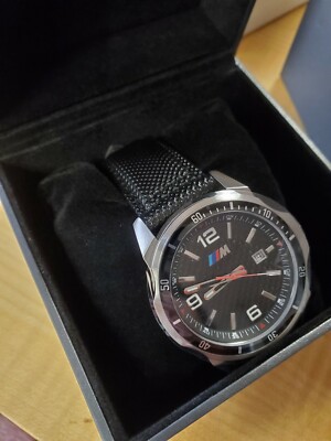 Genuine BMW Bmw M Wristwatch - Rubberstrap - 80262365453 | eBay 