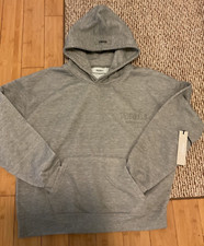 BROOKLYN CLOTH originals pullover hoodie GREY Size L NEW